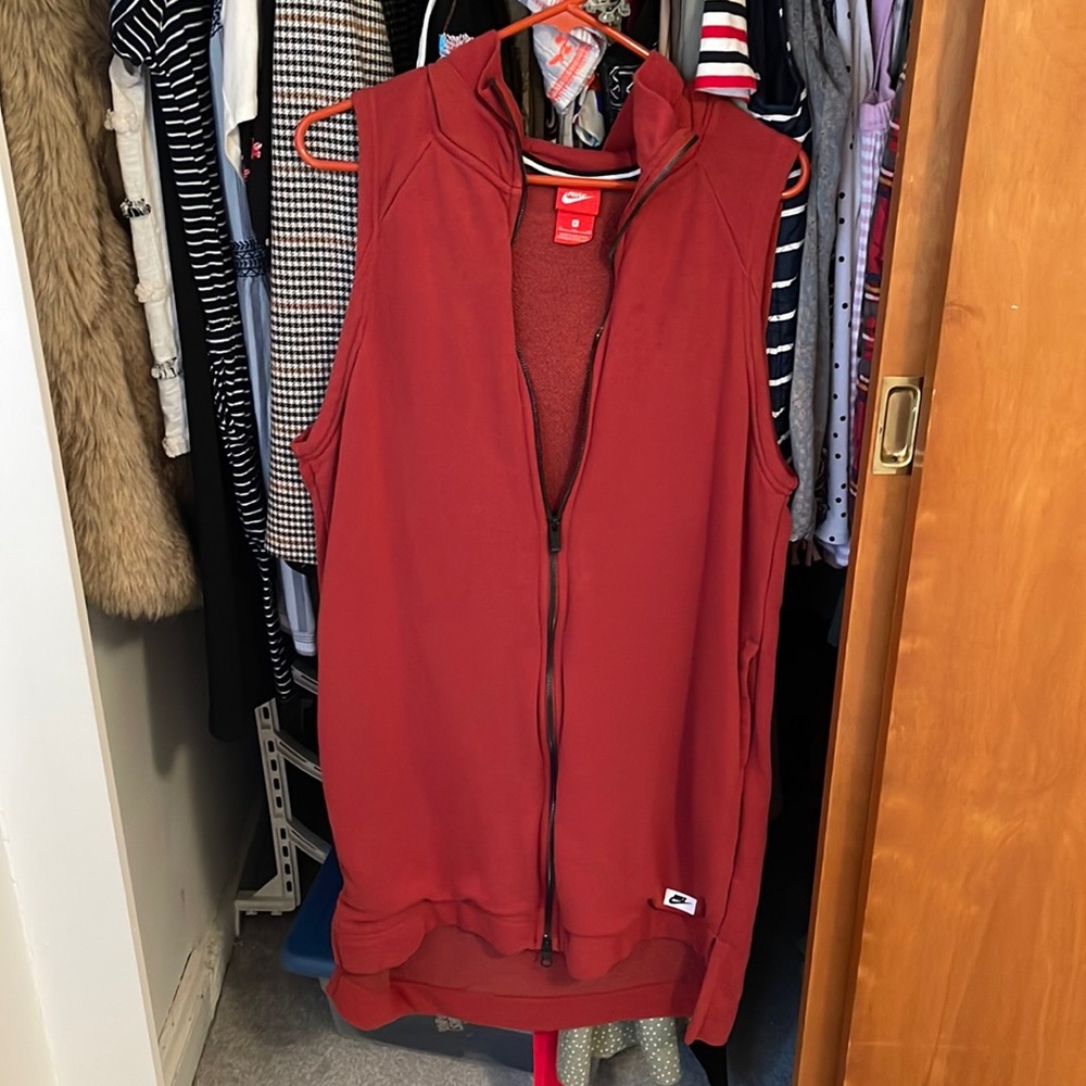 Nike zip up hoodie dress